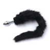Kiotos Plug Queue de Renard Fox 6 x 2.7 cm Noir
